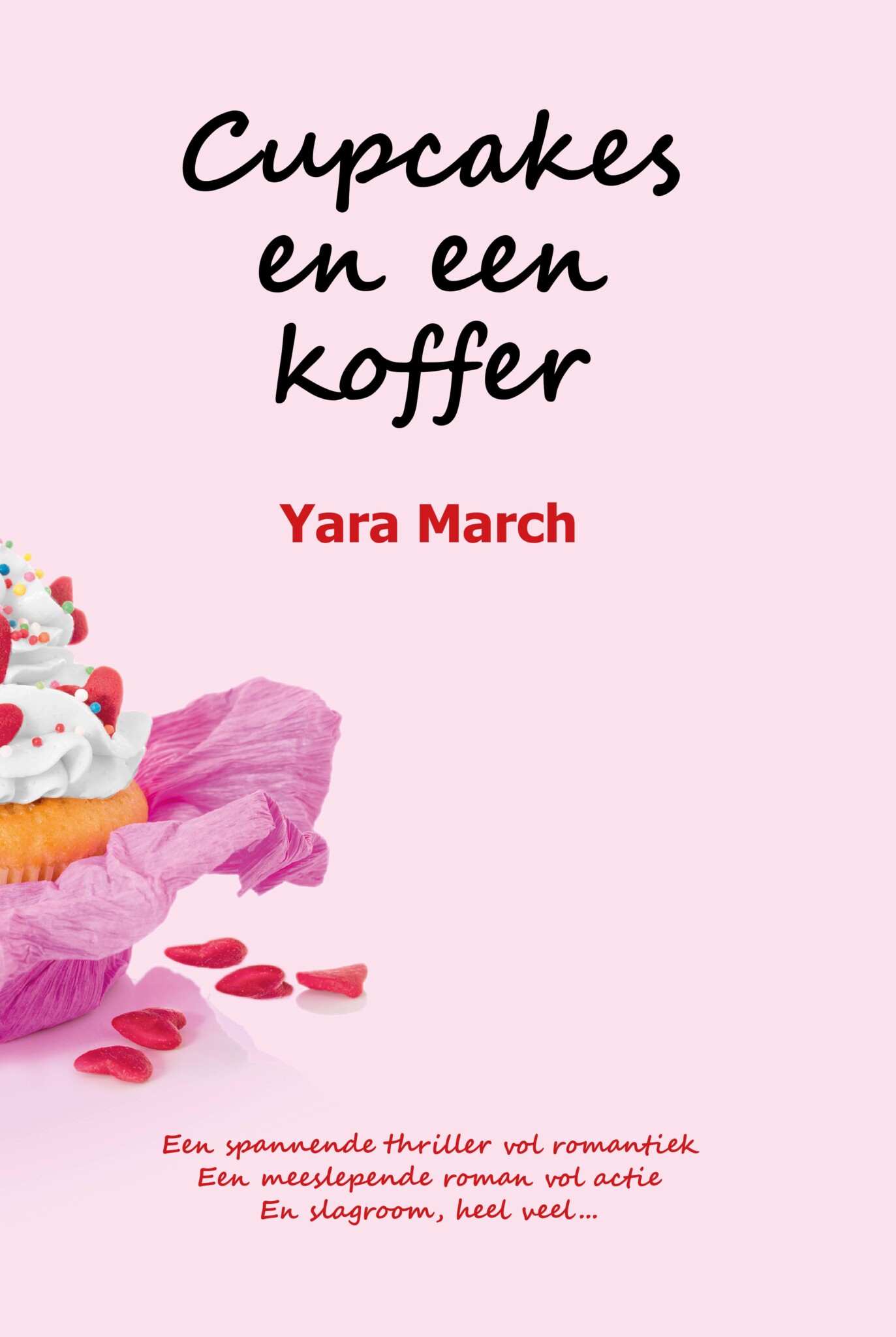Cupcakes en een koffer